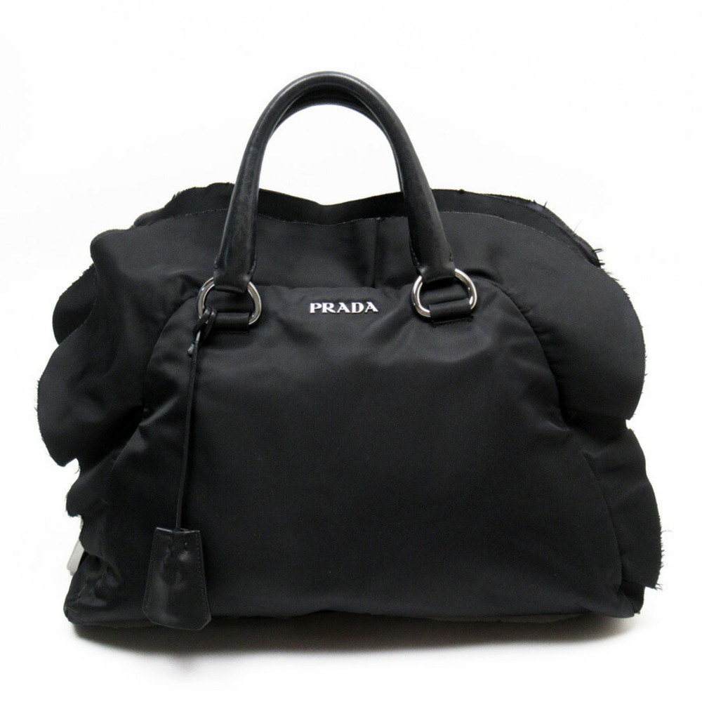 PRADA Nero Black Leather Handbag